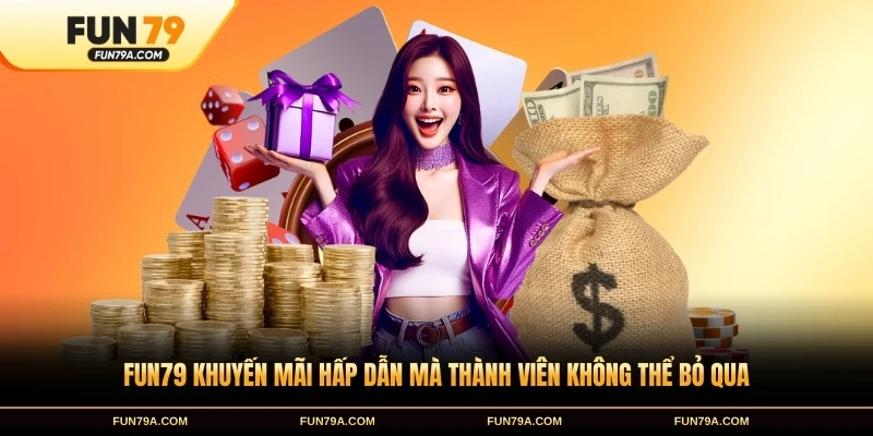 FUN79 khuyến mãi hấp dẫn mà thành viên không thể bỏ qua